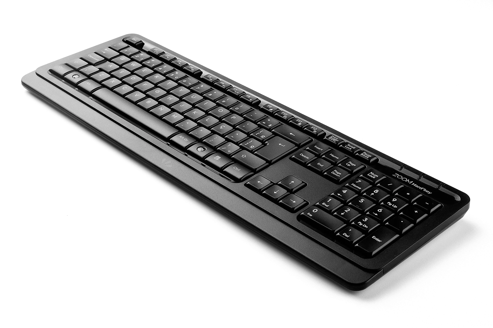 Os teclados ZOOM Hard’Key oferecem uma experiência confortável mesmo para quem faz longas jornadas de trabalho.